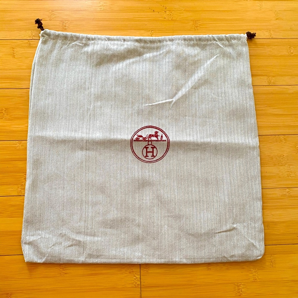 Hermes Dust Bag 16” x 15 1/2”